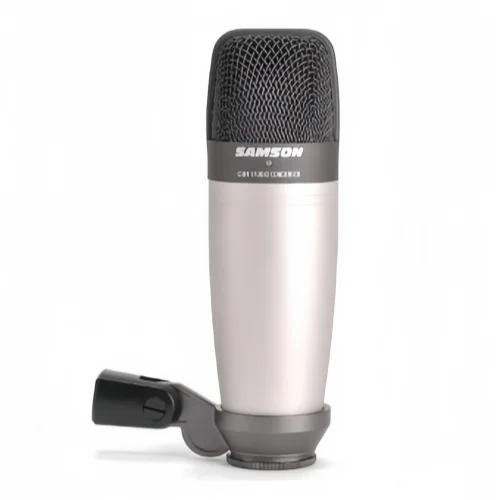 SAMSON C01 Condenser Microphone For Recording Vocals, Acoustic Instruments And For Use As And Overhead Drum Mic