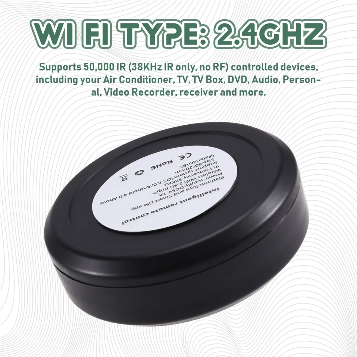 Top Tuya Smart WiFi Universal Infrared Remote Control: App-Enabled Remote Operation Wifi Infrared Temper