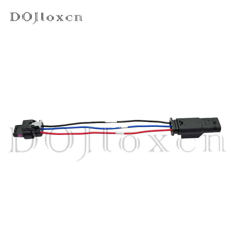 3 Pin 1-1718644-1 PDC Parking Sensor Plug Connector For GOLF PASSAT A1 A3 A4 A6 A7 Q5 Q7 R8 4F0 973 703 With 15cm Or 28cm Wire