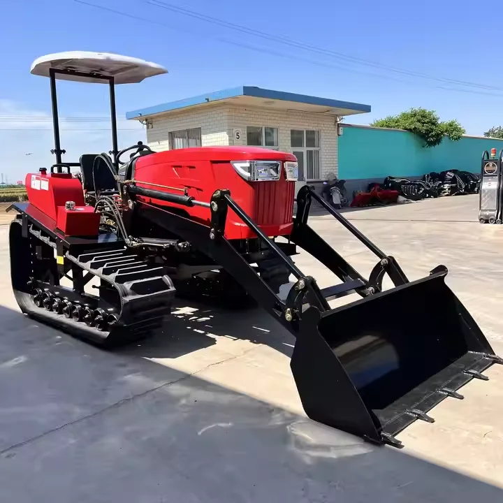 Riding Type Agricultural Four-wheel Drive Rotary Tiller Tractor Multi-functional Four-wheel Micro-cultivator