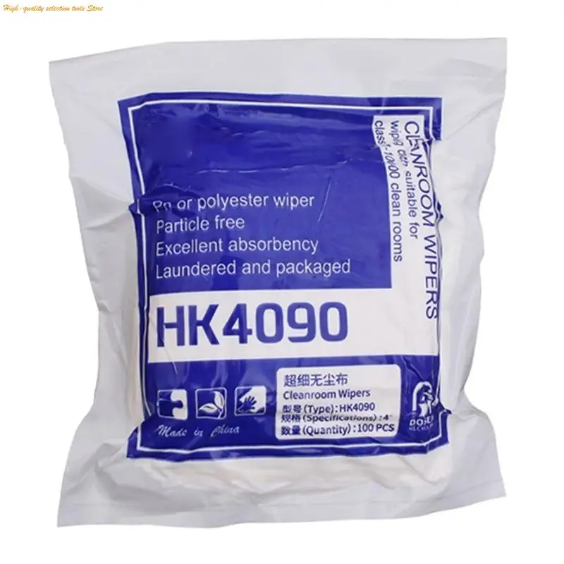 203F 100Pcs Statics Release Nonwoven Lint Release Wipes Statics Release Cleaning Cloth For LCD PCB Cleaning And Dust Removal