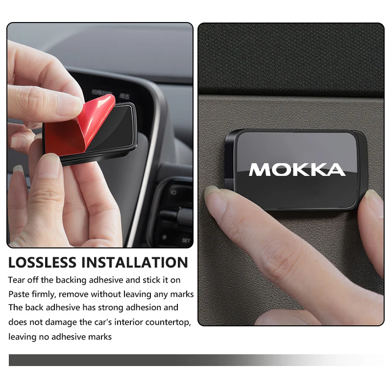 For Opel Magnetic Car Interior Seat Belt Holder Stabilizer Accessories Astra H K J G Corsa E D OPC Insignia B Vectra Mokka view 2