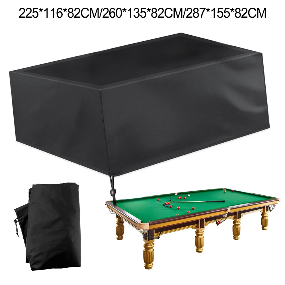 Billiard Table Cover Snooker Table Cover Waterproof Dustproof Furniture Cover For American Pool Tables British Pool Tables