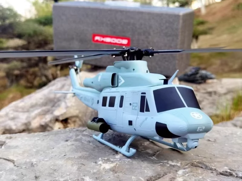 

GOOSKY E2 GPS Helicopter Smart UH-1Y Scale RC Drone with Autonomous Flight 6G Stabilization LED Navigation Remote Control Toy