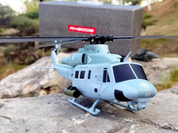 GOOSKY E2 GPS Helicopter Smart UH-1Y Scale RC Drone with Autonomous Flight 6G Stabilization LED Navigation Remote Control Toy