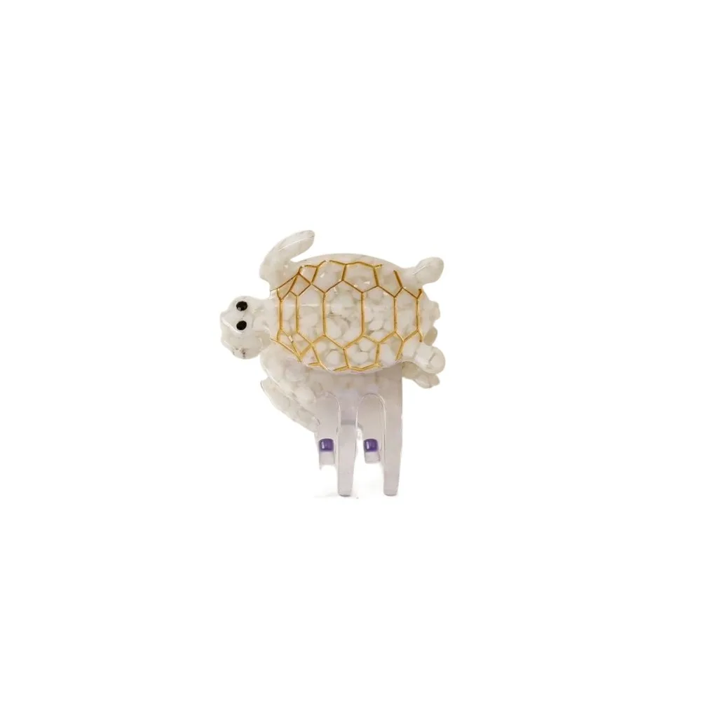 

Милая заколка-краб из ацетатного волокна в виде морского существа/черепахи/большой акулы, мультяшная, для девочек, аксессуар для волос