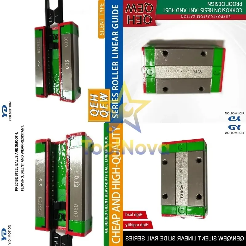 2026*Hotsale* QEH QEW Linear Guides QEH15CA QEW15CA QEH45CA QEW45CA QEH20CA QEH35CA HGR20 Cnc Linear Guide Rails Blocks