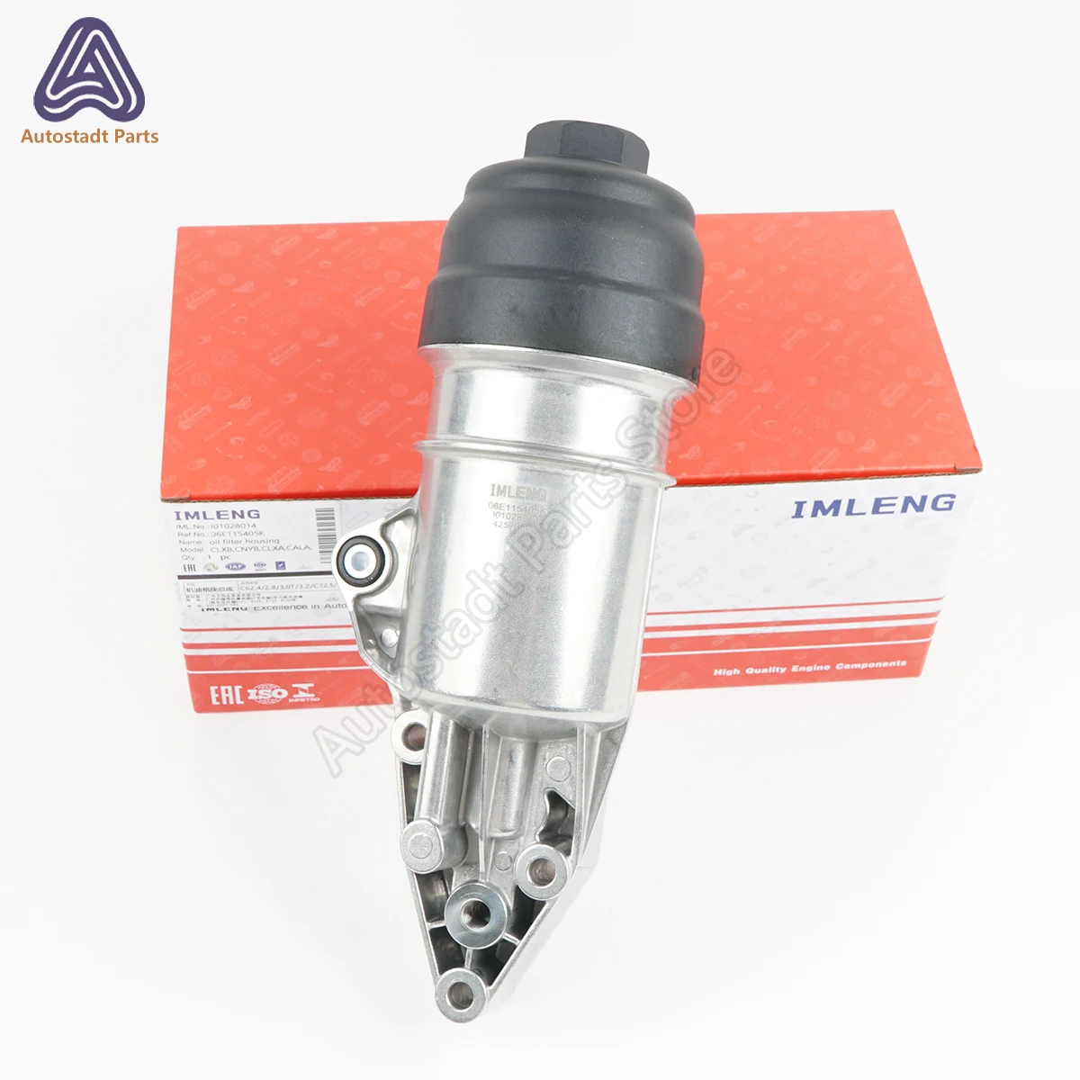 06E115405K Oil Filter Engine Housing 2.5L 2.8L 3.0L 06E115405A 06E 115 405C For VW Touareg Audi A4 A5 A6 A7 A8 Q5 Q7