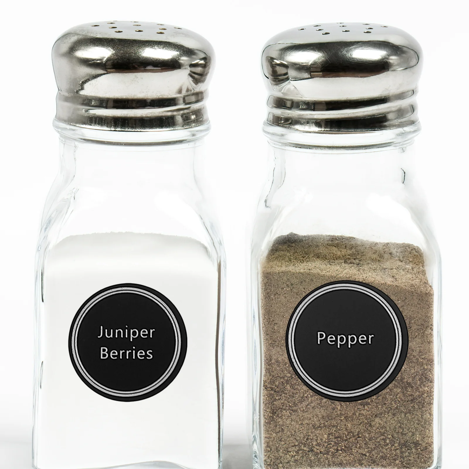 

13 Sheets Creative Blackboard Sticker Set Round Pantry Labels for Kitchen Spice Jars Decorative Chalk Board Stickers for Fridge