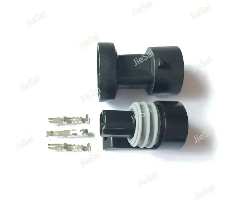Female Male 3 Pin 12110192 / 12065287 Water Temperature Sensor Connector Restrictor Air Damper  For Buick Excelle