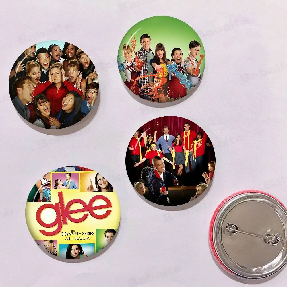 Classic Musical G-Glee TV 32/44/58MM Customizable Button Pins Cute Funny Creative Badge Jewelry Decor Gifts For Friends