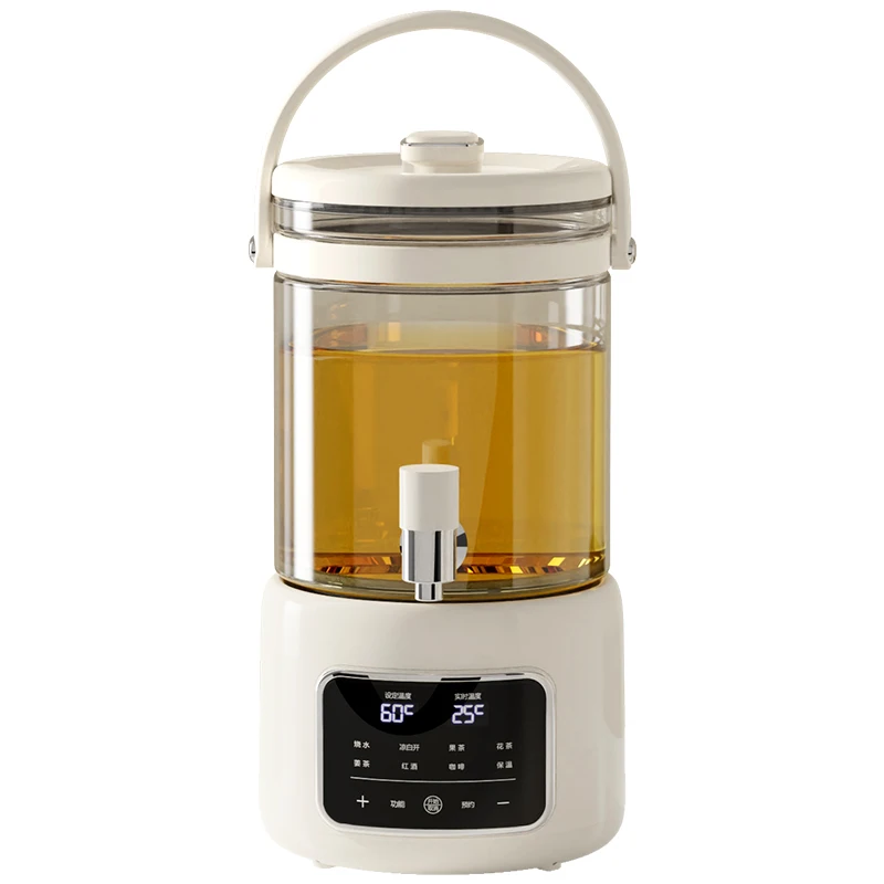 

Borosilicate Fast-Boil Electric Kettle with Temperature Control for Matcha French Press Loose Leaf Tea Household Use