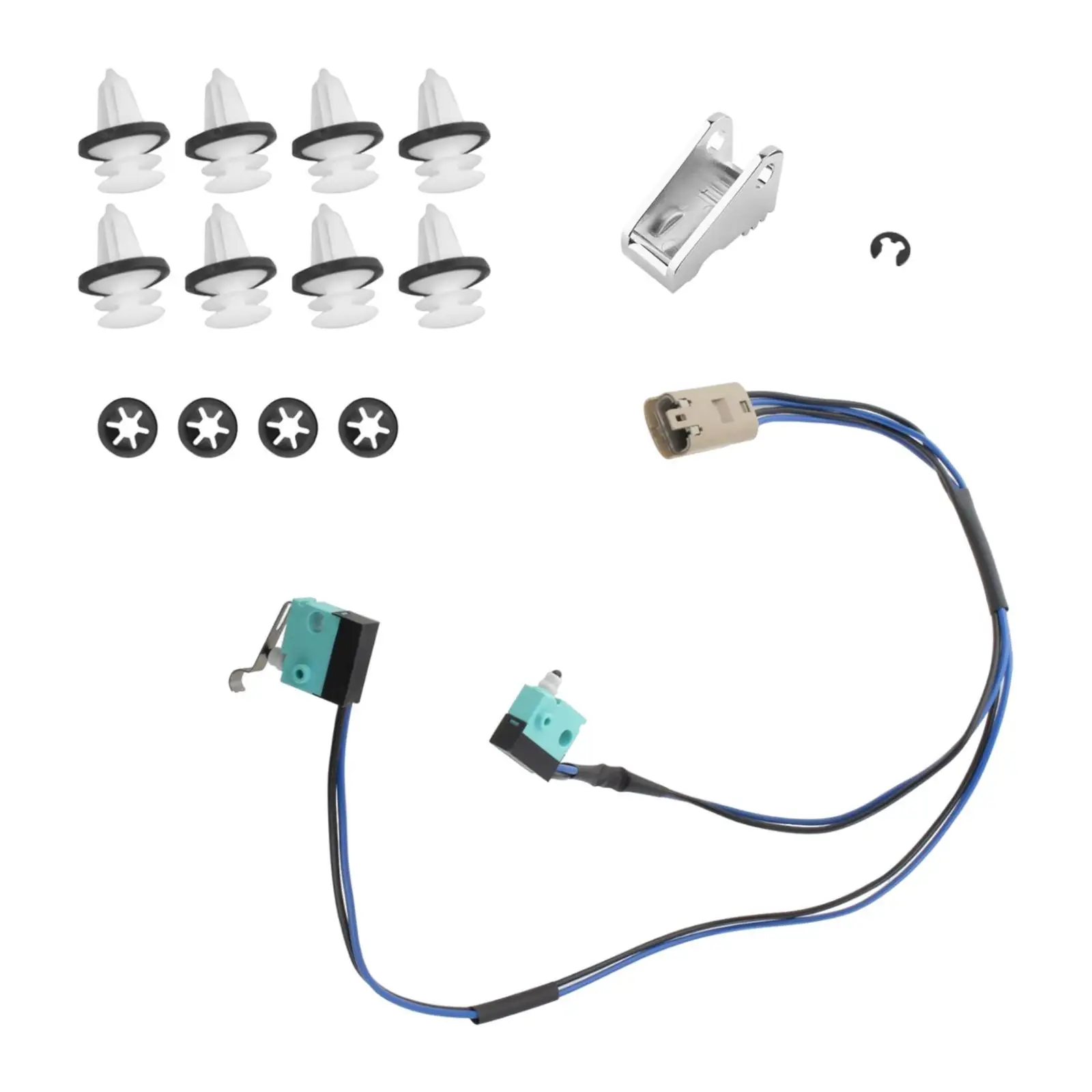 

Ремкомплект дверной ручки 1042845-00-a Жгут проводов микропереключателя для Tesla Model S Крепление Простая установка Замена деталей