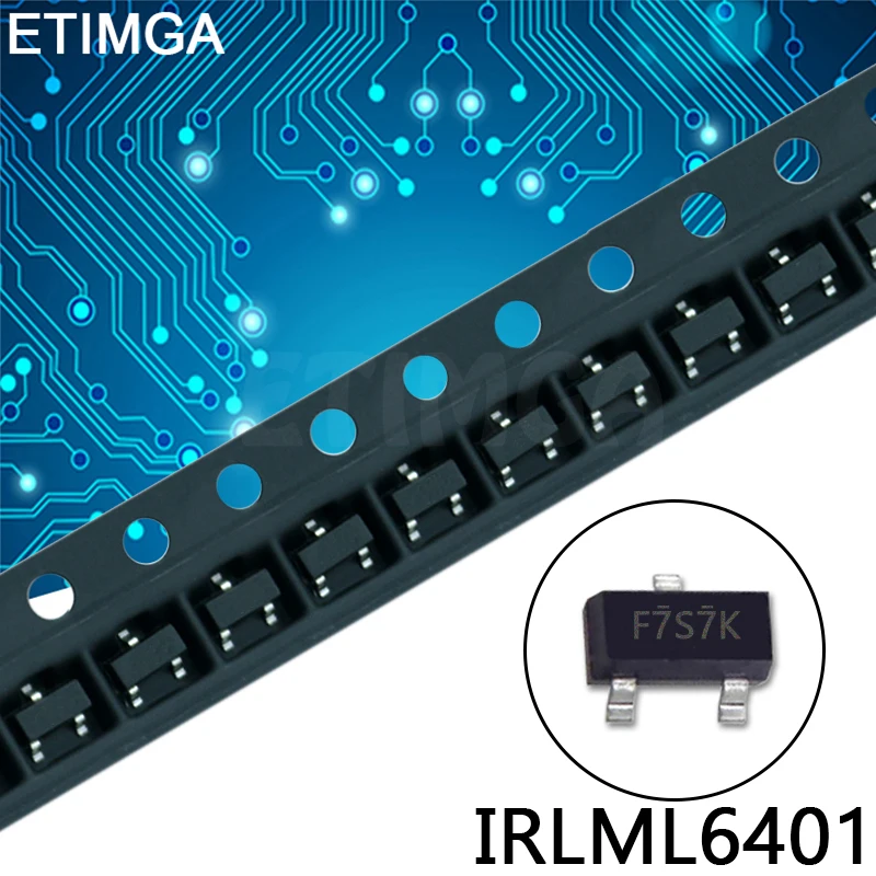 

20PCS/LOT IRLML6401TRPBF SOT23 IRLML6401TR SOT IRLML6401 SOT-23 SMD new and original IC