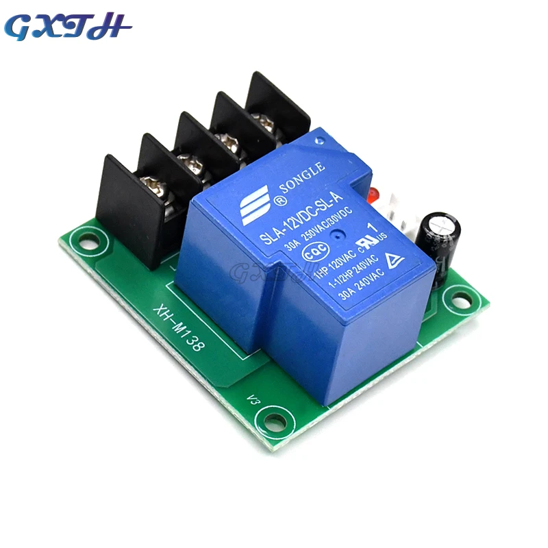 30A/40A High Current Switch Adapter Board Relay Board 12V Input Switch Control 30A Output