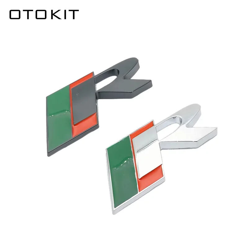 

OTOKIT 3D Metal Car Sticker Emblem Auto Badge Decal For Jaguar R S Logo X-TYPE F-TYPE S-TYPE XE XF XJ XK XJR XFR Car Accessorie