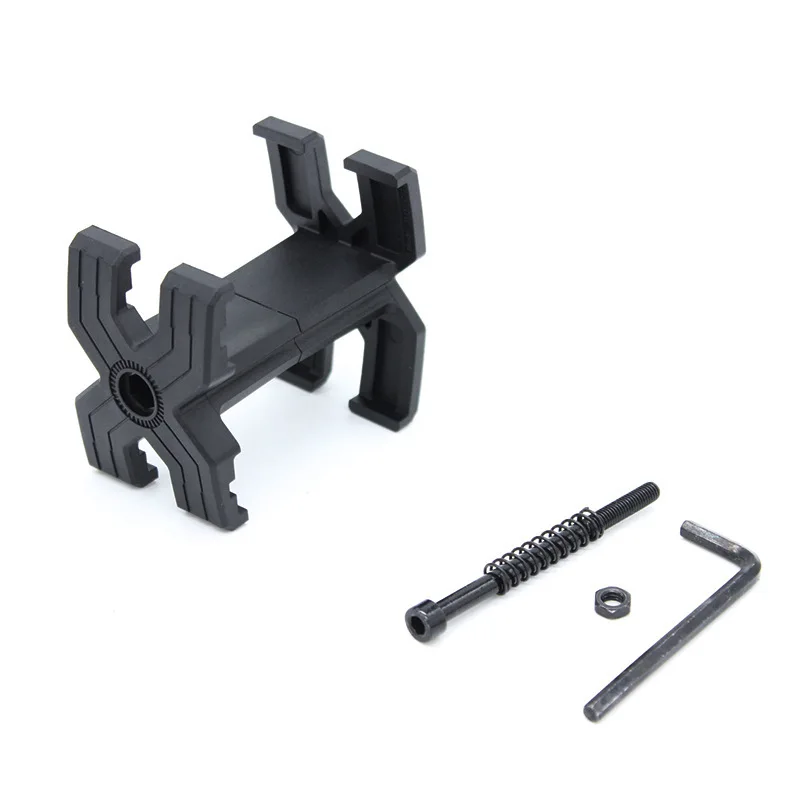 Clip di collegamento accoppiatore per caricatore doppio fucile per pistola giocattolo 5.56 M4 AR15 Airsoft Mag morsetto per connettore parallelo accessorio per pistola giocattolo