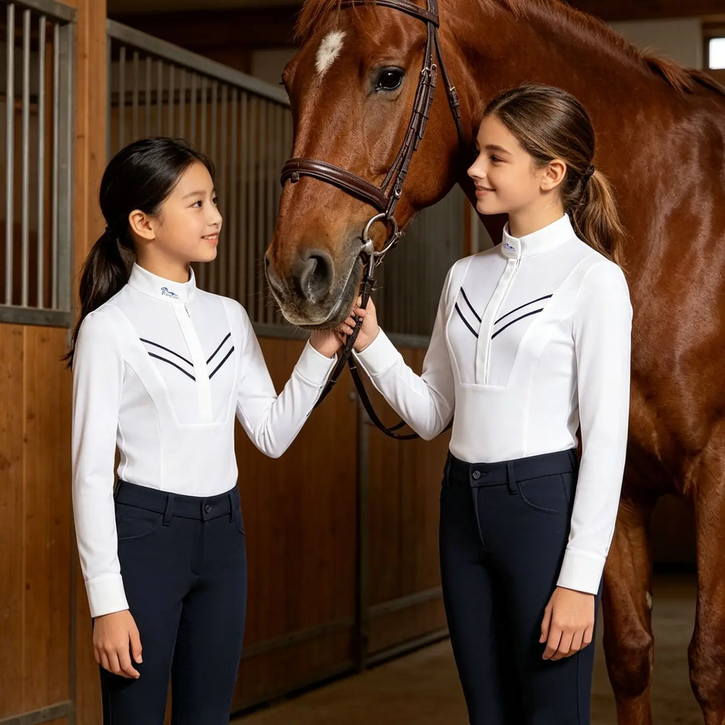Equestrian Apparel: Long-sleeve Riding Tops, Equestrian Clothing, Competition & Exam Gear, Horse Tack & Equestrian Supplies