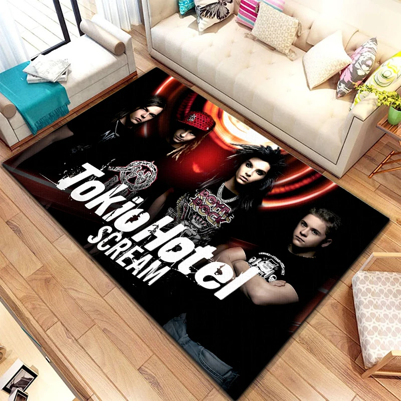 Popular German rock band Carpet, Living room Bedroom floor mat Kitchen mat Bedroom Mat,bedroom decor birthday gift Yoga mat