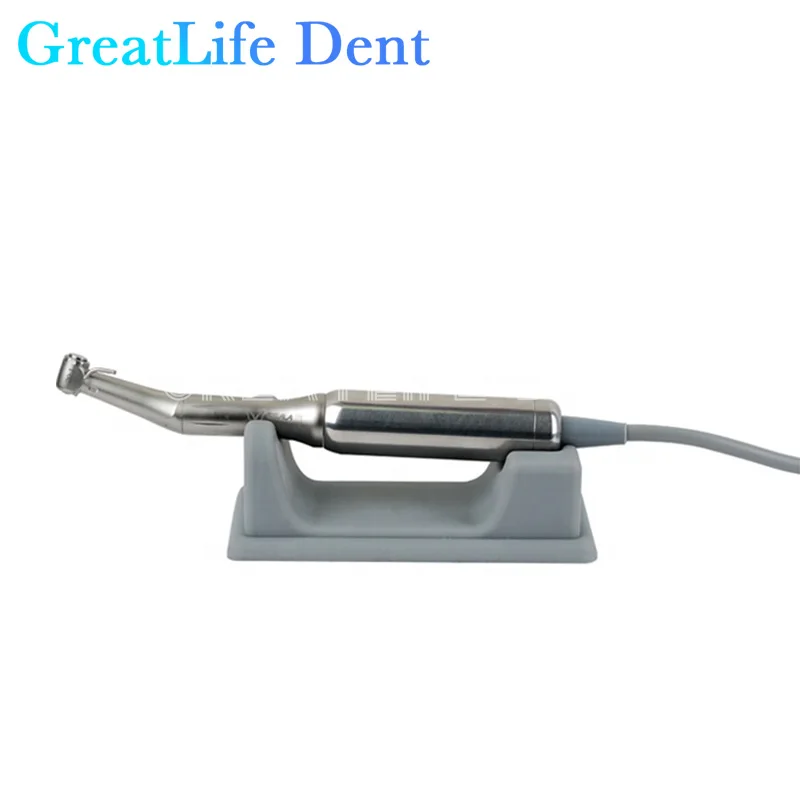 GreatLife Dental Brushless Drill Motor Implant Dental Implant Motor Implant System with 20:1 Reduction Contra Angle Handpiece