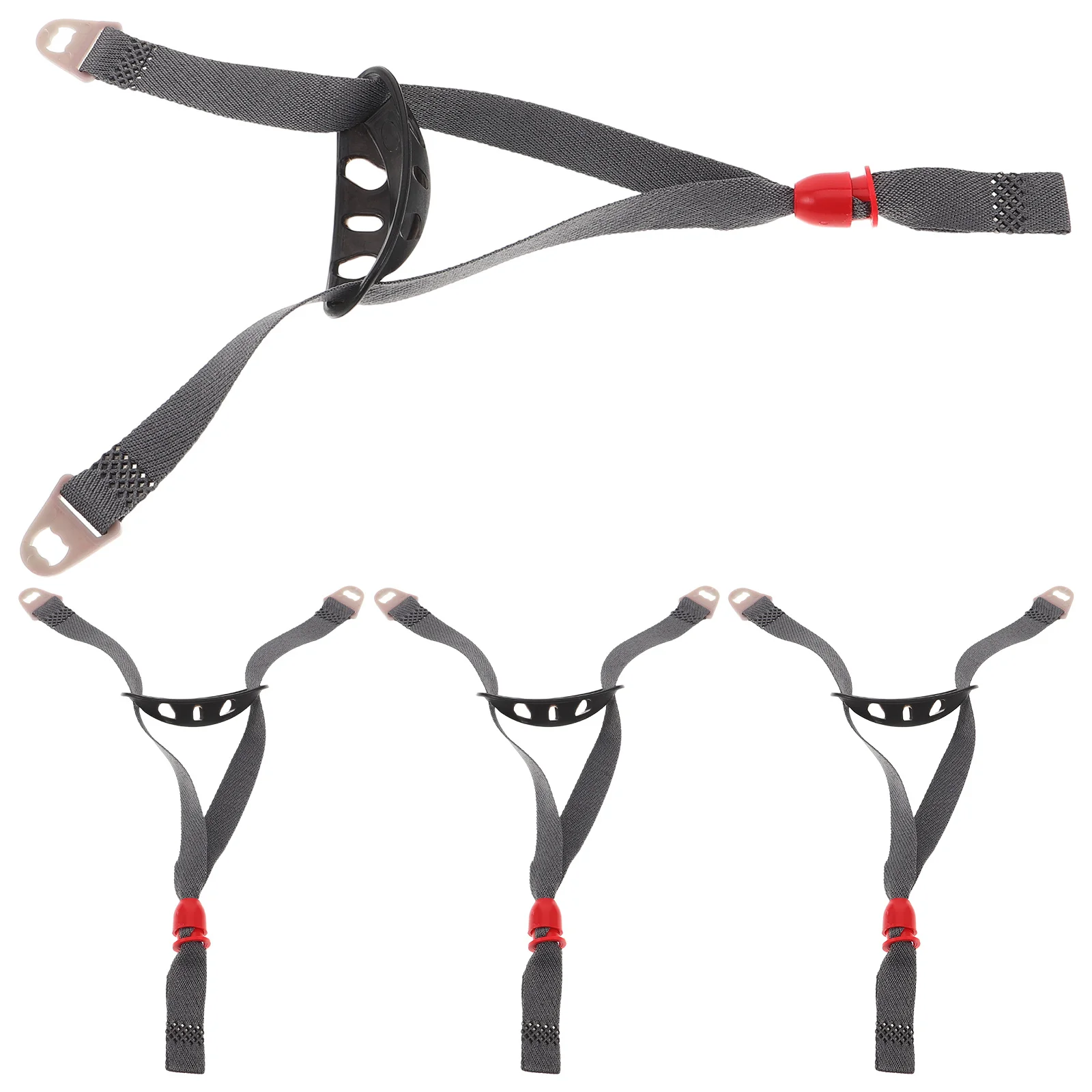 4 قطعة حزام الذقن الآمن قابل للتعديل قبعة صلبة Y شكل حزام كأس الذقن العالمي عامل البناء الملحقات آمنة