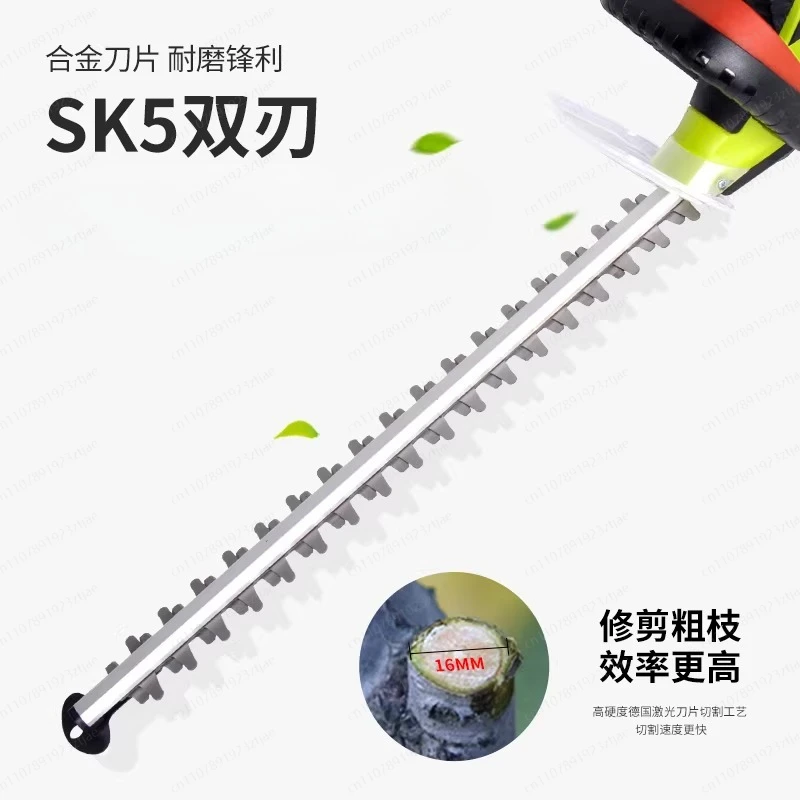Cordless Electric Hedge Clipper Lightweight Garden Shears for Shrubs Tea Plants Home Lawn Care