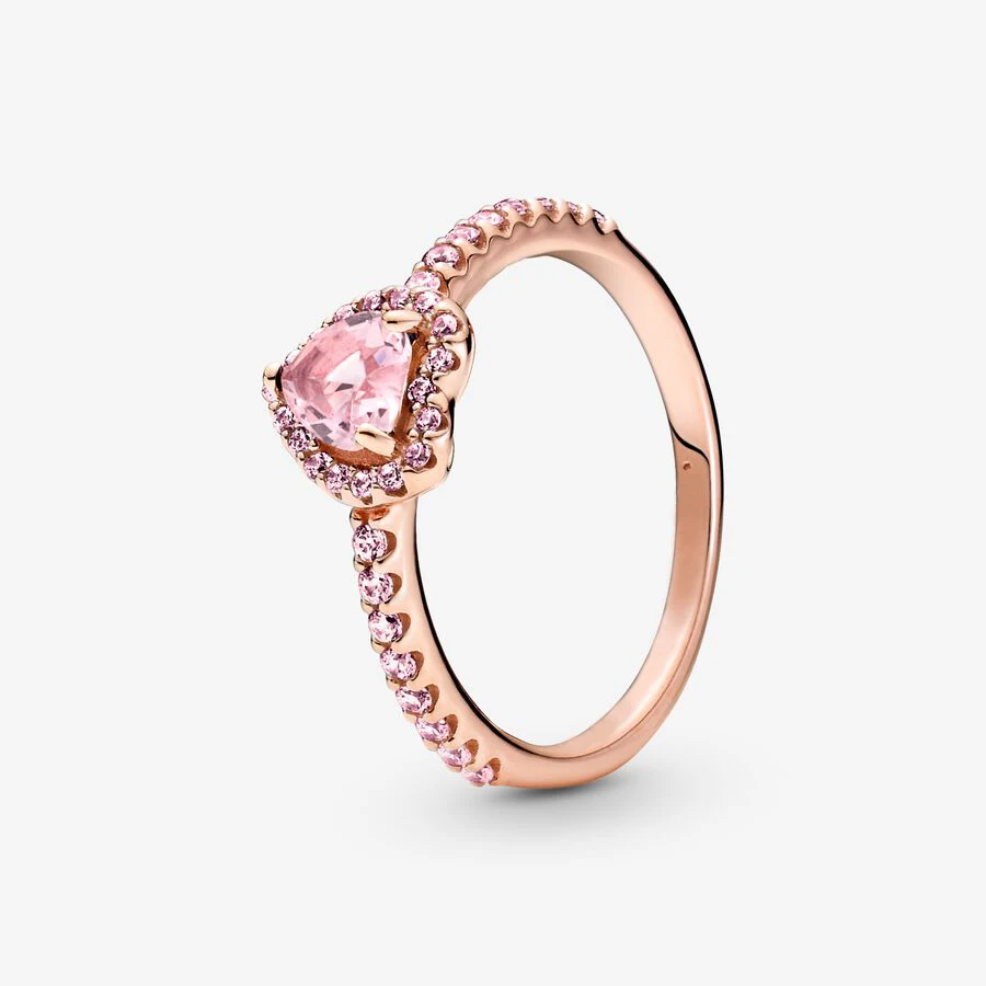 2024 Nieuwe Mousserende Liefde Bloem Diamanten Ring S925 Sterling Zilveren Ring Geschikt Voor Originele Charme Dames Sieraden Cadeau Voor Mama