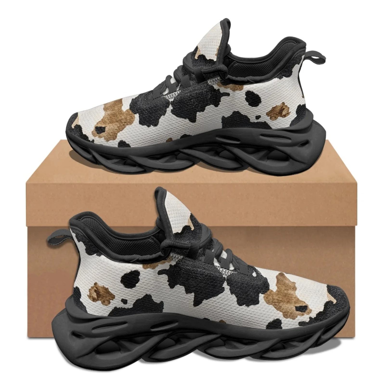 PENSTROLL Cowhide Lightweight Running Shoes for Boys Mesh & EVA Athletic Footwear Men's Racing Shoes