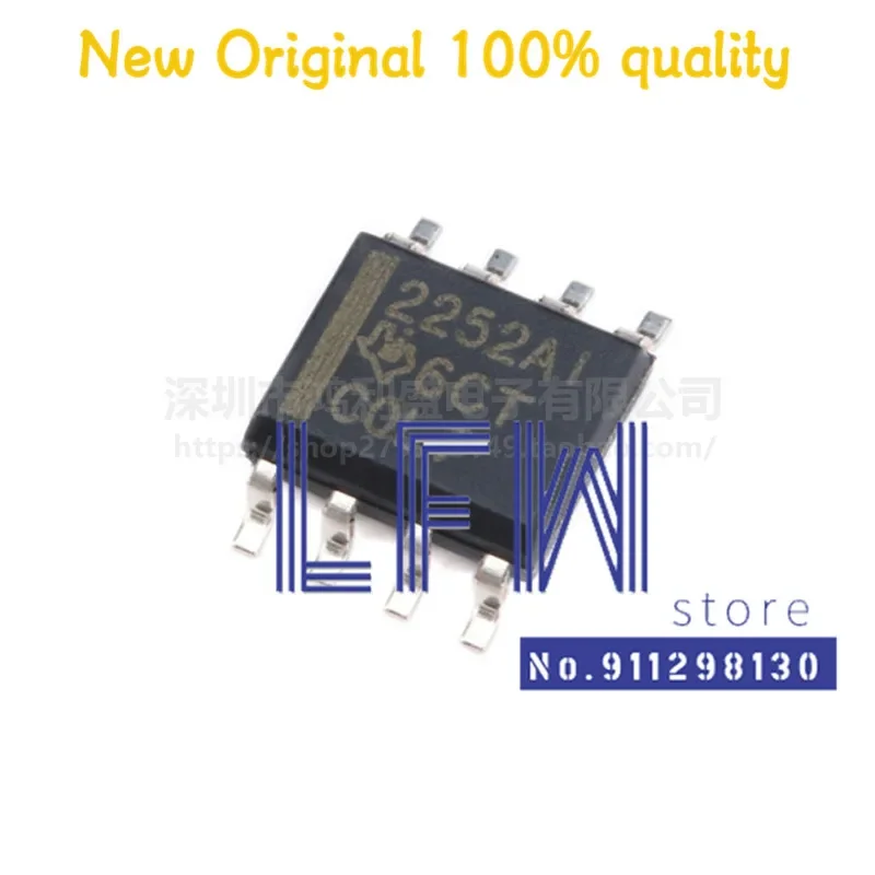 10pcs/lot TLC2252AIDR TLC2252AID TLC2252AI TLC2252 2252AI SOP8 Chipset 100% New&Original In Stock