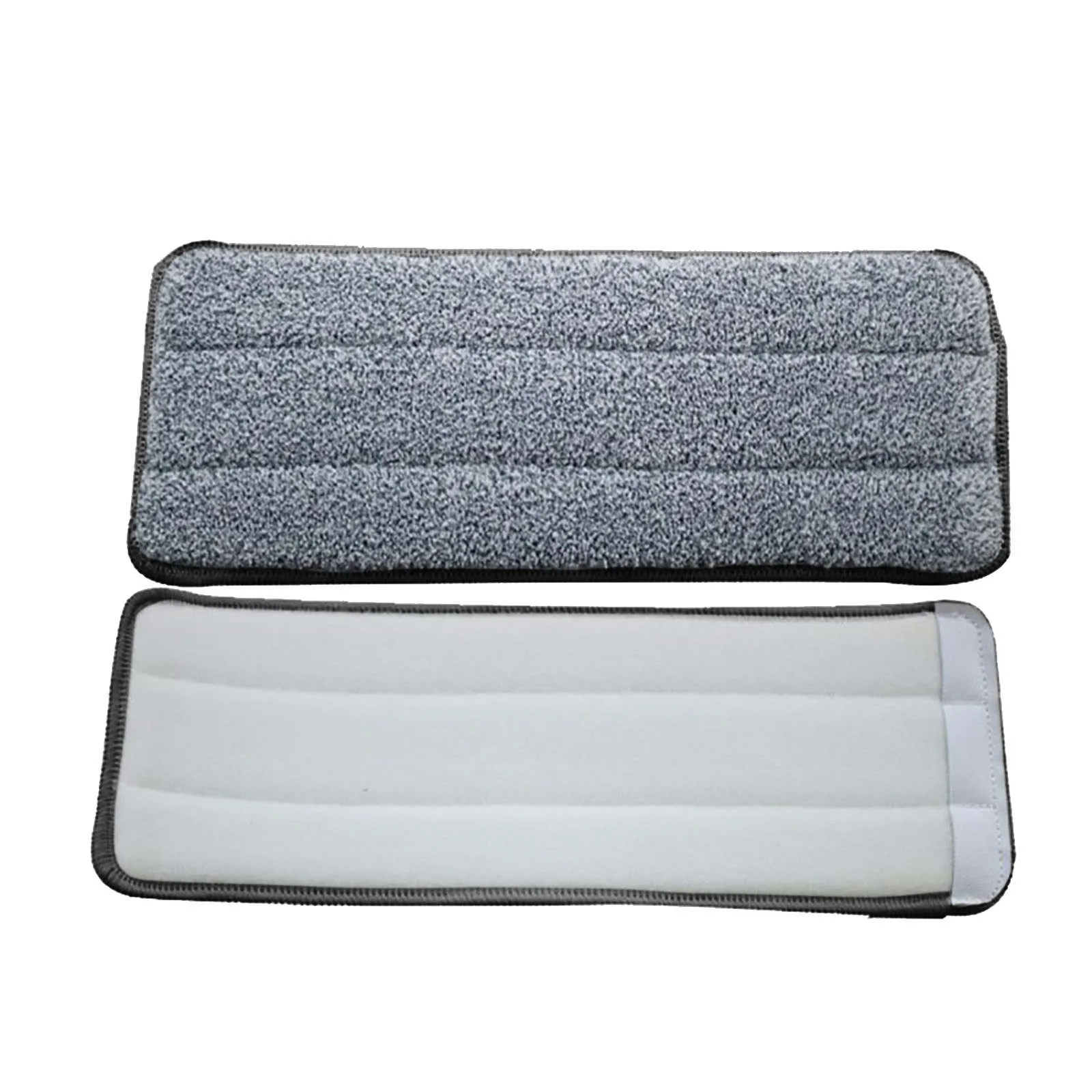 Replace Mop Head Microfiber Replacement Head Floor Cleaning Cloth Pads Flat Squeeze Hand Free Wringing Tools For Home, Kitchen