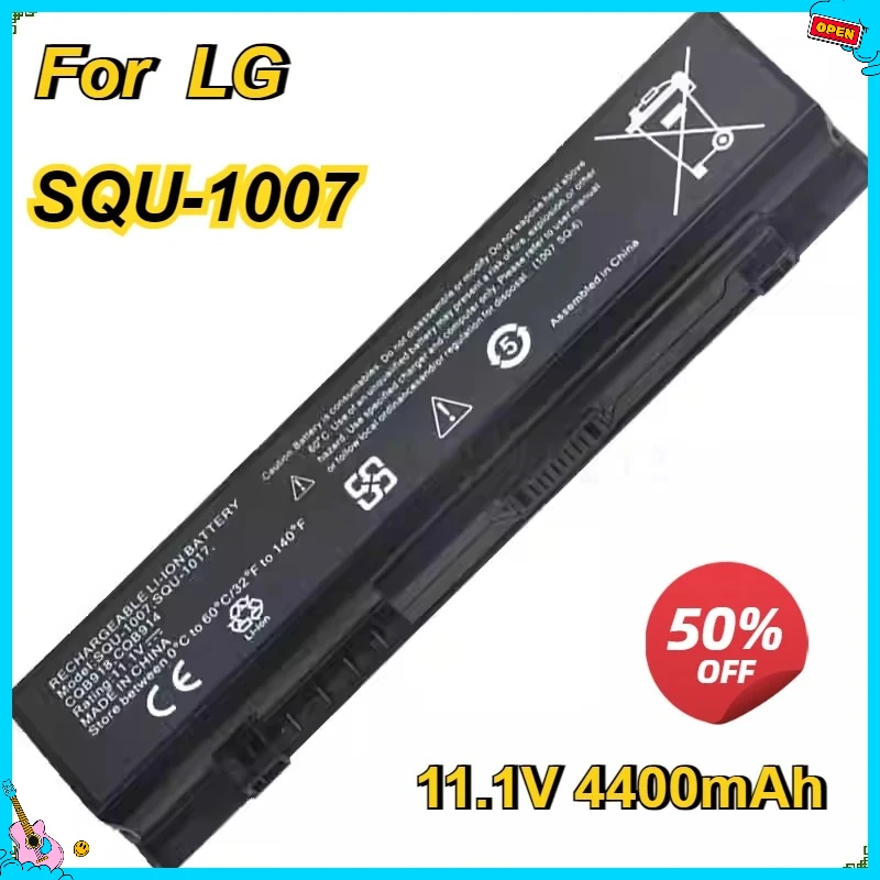 SWZY SQU-1007 SQU-1017 CQB918 Replacement Laptop Battery for LG Xnote P420 PD420 S430 S530 S535