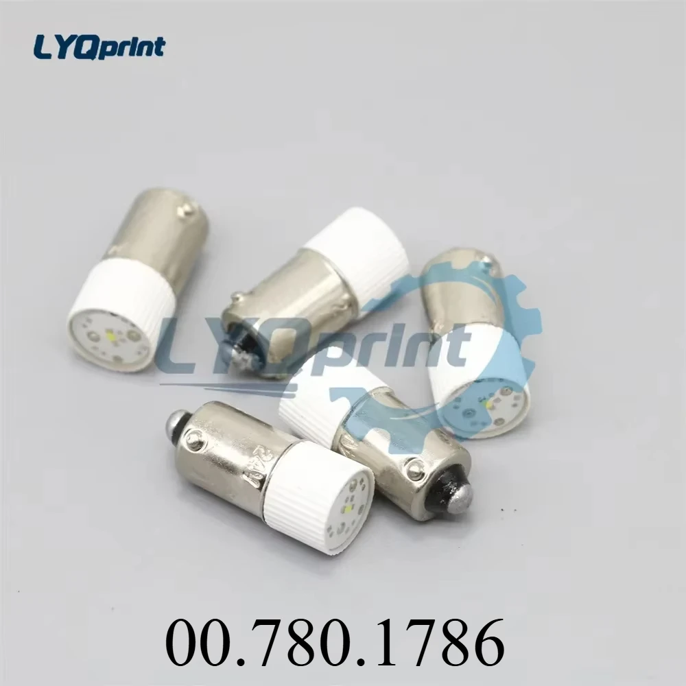 

Best Quality 00.780.1786 Lmpor 24V LED Bulb For SM74 GTO52 SM102 CD102 Printing Machine For Heidelberg