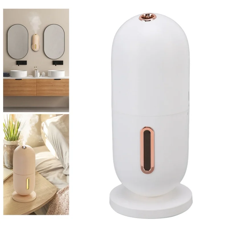 Essential Oil Diffuser 3 Modes 1200mAh Battery Ultra Quiet Portable Easy Operation Aromatherapy Diffuser For Home Office White
