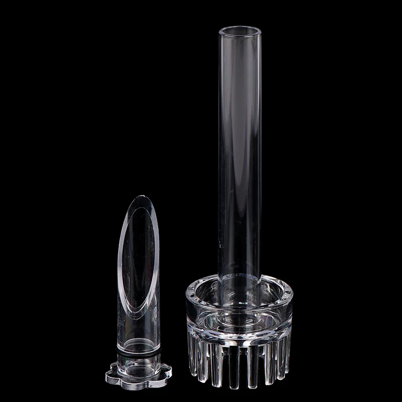 【P】Protein Skimmer Float For Aquarium Filters Acrylic Lily Pipe Spin Surface Inflow Fish Tank Filter Separator Aquatic Cleaning
