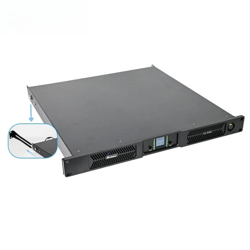 Módulo de Subwoofer Sinbosen K2-4500, Amplificador Digital de Dos Canales de 1u y 2 Ohmios, 4500w