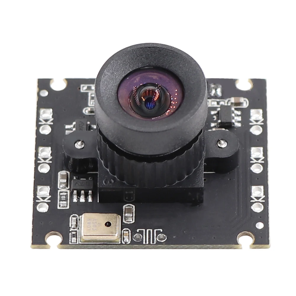 2MP 1080P OV2035 Mini 30x25mm Audio Microphone USB Camera Module UVC Plug Play Driverless Webcam for Windows Android Linux Mac