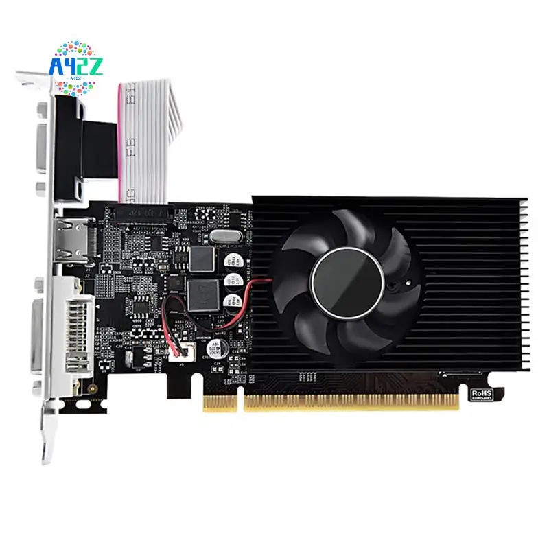 

A42Z-GT730 4G DDR3 128 Bit Graphics Card 700MHZ 40Nm PCIE 2.0 16X VGA+DVI+ -Compatible Video Card Replacement
