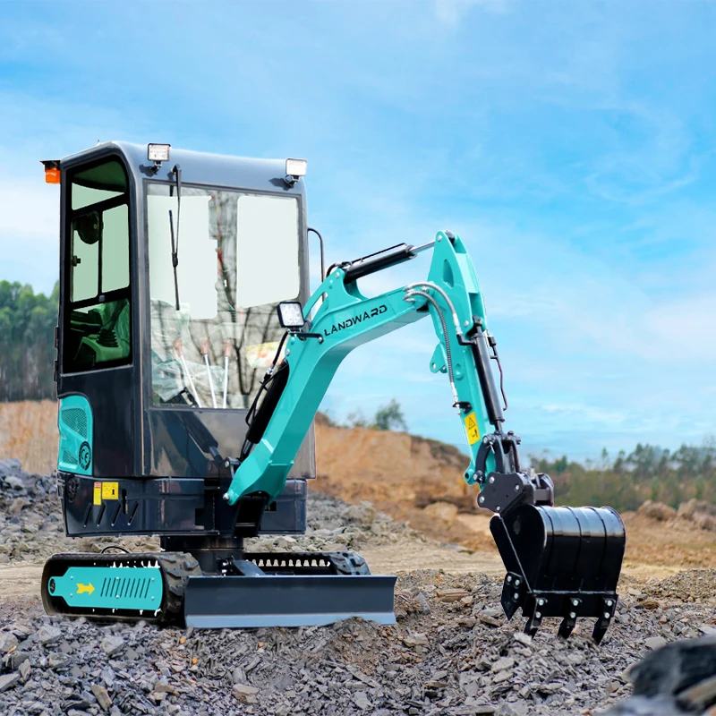 

Europe Price XT16 1.6 Ton Mini Excavator Tools Farm Garden Diesel KUBOTA Engine Crawler 1 Ton Cab Mini Digger CE EPA Customized