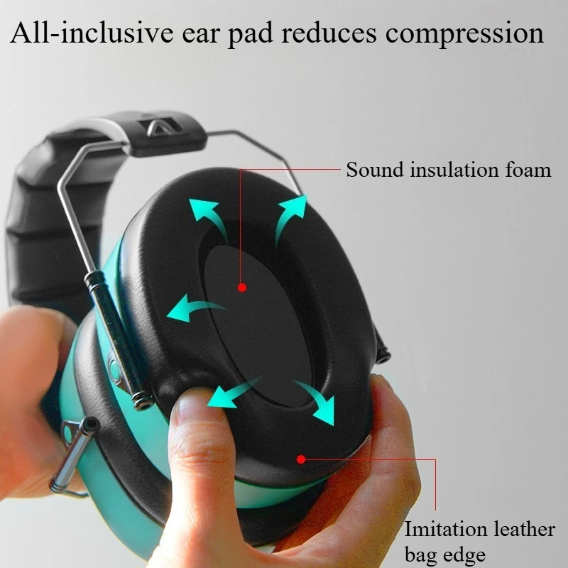 Noise-proof Earmuffs Industry Noise-proof Site Noise Reduction Sleeping Headset Factory Protection