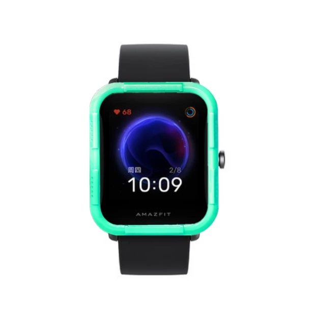 FIFATA PC twardy zegarek Protector Shell dla Xiaomi Huami Amazfit Bip/Bip U/POP inteligentny zegarek plastikowy zderzak Case dla Amazfit Bip U