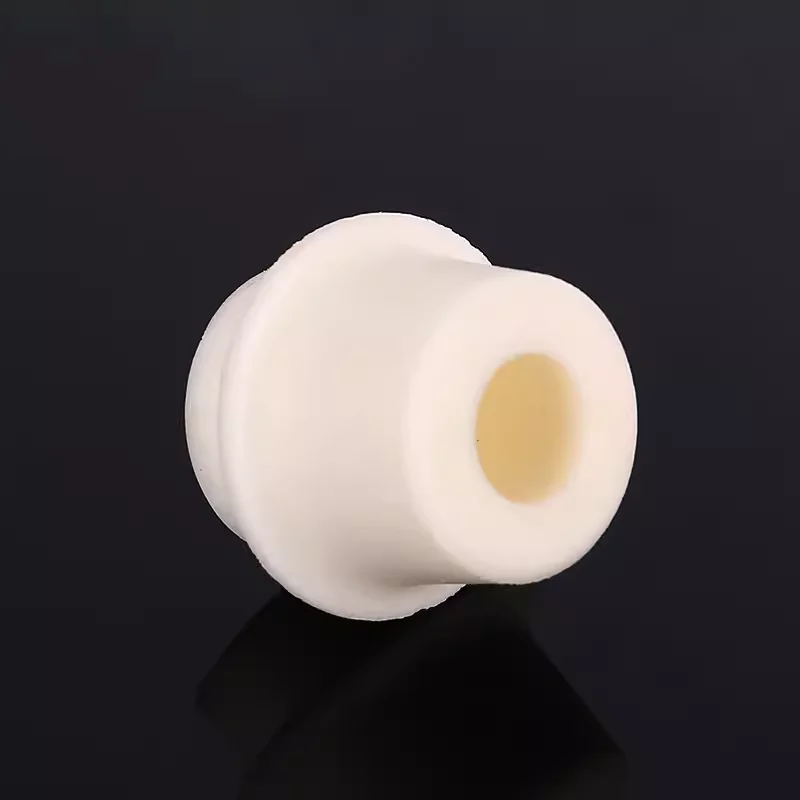 10PCS Foamed silicone stopper with sand core for laboratory heat-resistant conical flask Erlenmeyer flask stopper