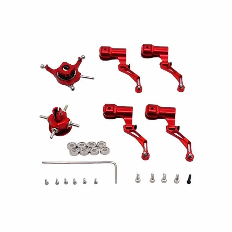 

RC Helicopter Swashplate Set with Bearing Replaces Spare Part for WLToys K124 K170