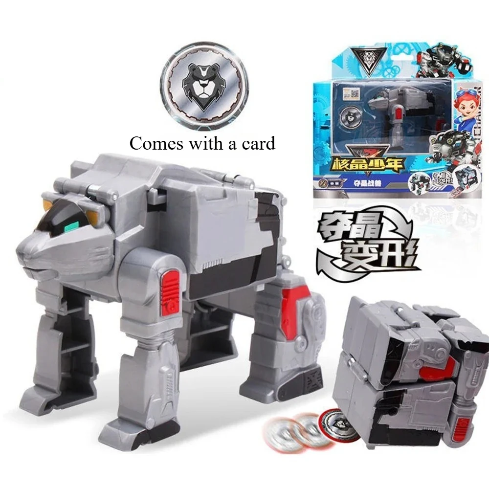 Vervorming Robot Speelgoed Plastic Model Robot Actiefiguren Animatie Leeuw/Schapen/Beer/Scorpion Speelgoed voor Kind Gift verzamelen Modellen