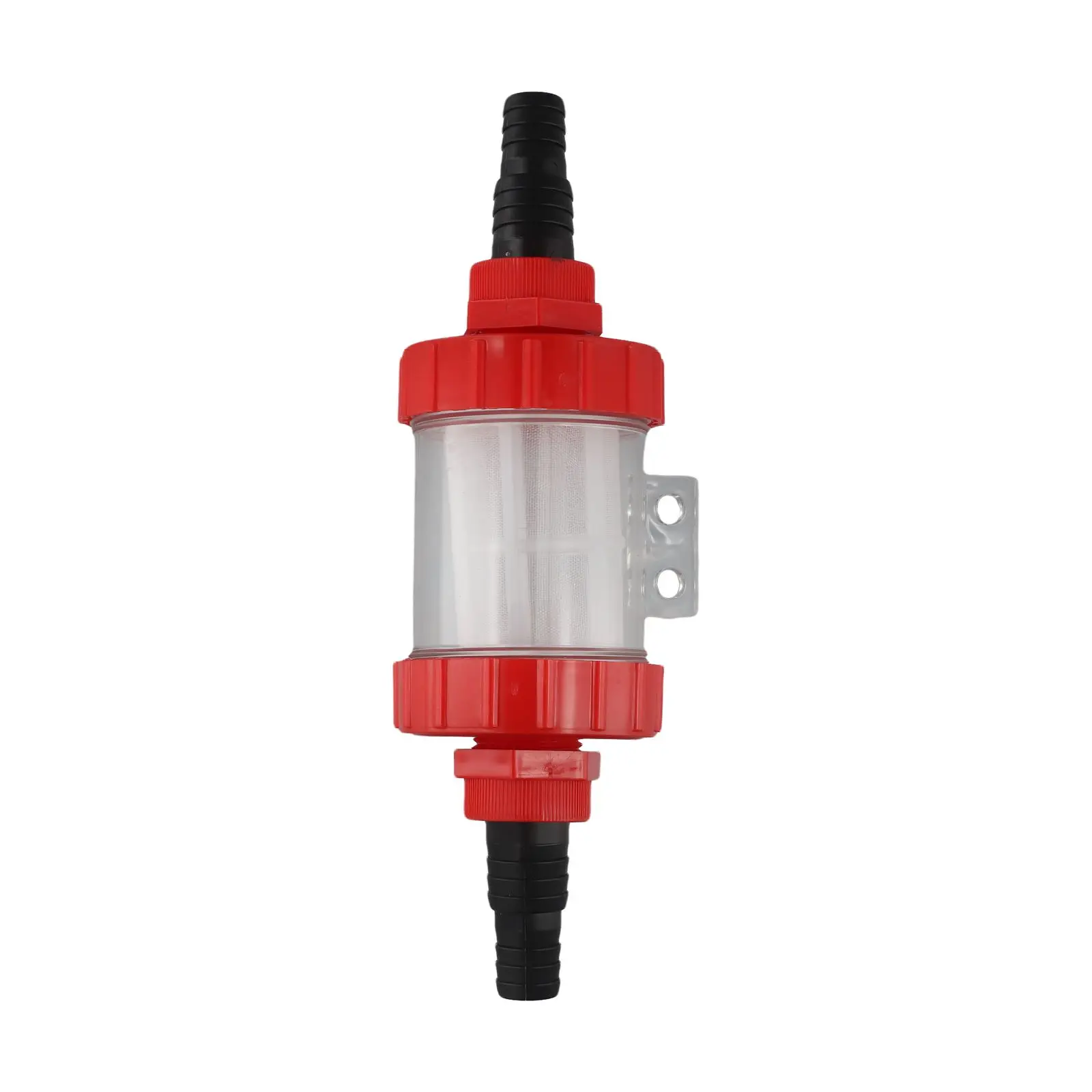 Aquarium Maintenance Mesh Strainer Filter High Flow Rate Filter Smooth Flow Transparent Design Convenient Cleaning