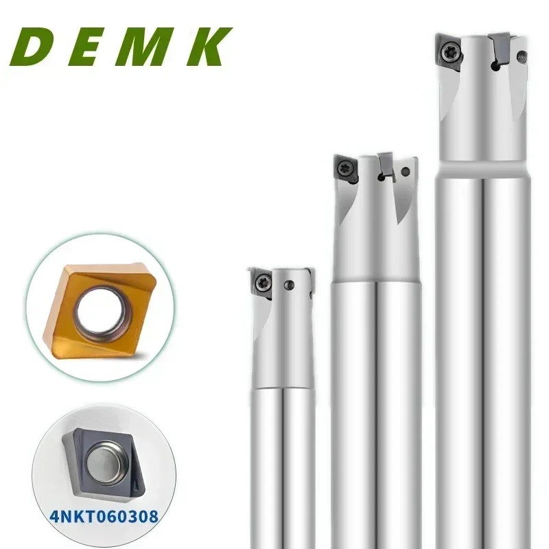 

TE90 C16 C20 D16 D20 Fast-feed double-sided milling cutter for 4NKT060308R Efficient and economical alternative to 300R series