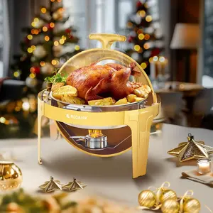 10ベストセールスビュッフェウォーマーセット-10