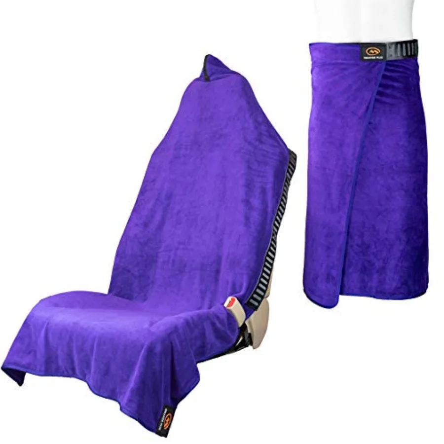 

Transition and Seat Wrap V2.0 Car Seat Cover Changing Kilt and Towel in One Quick-Dry Secure Wrap for Runners Cyclists Triathle