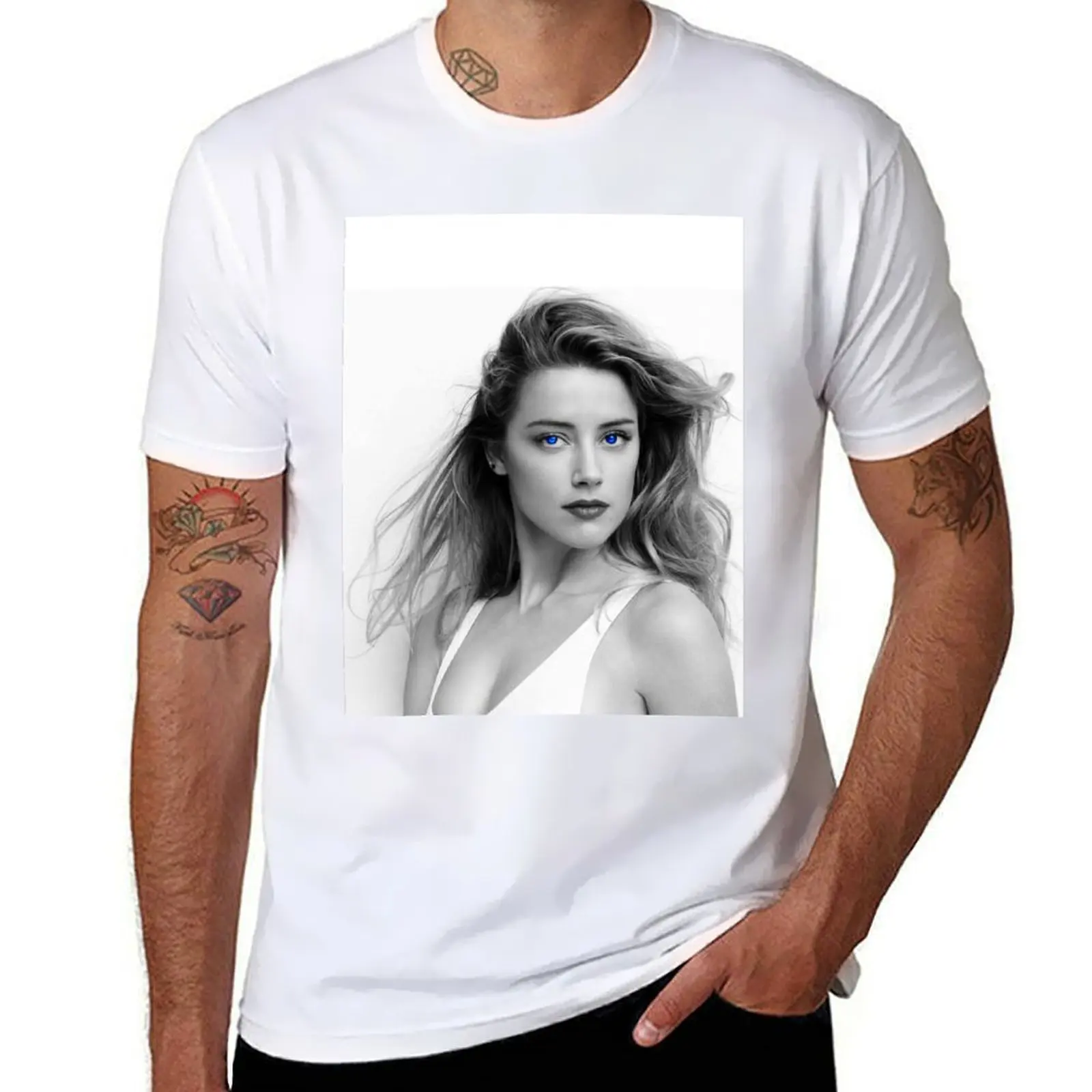 

Mrs. Heard T-Shirt funny t shirts dark humor t shirts cotton 100% T-Shirt