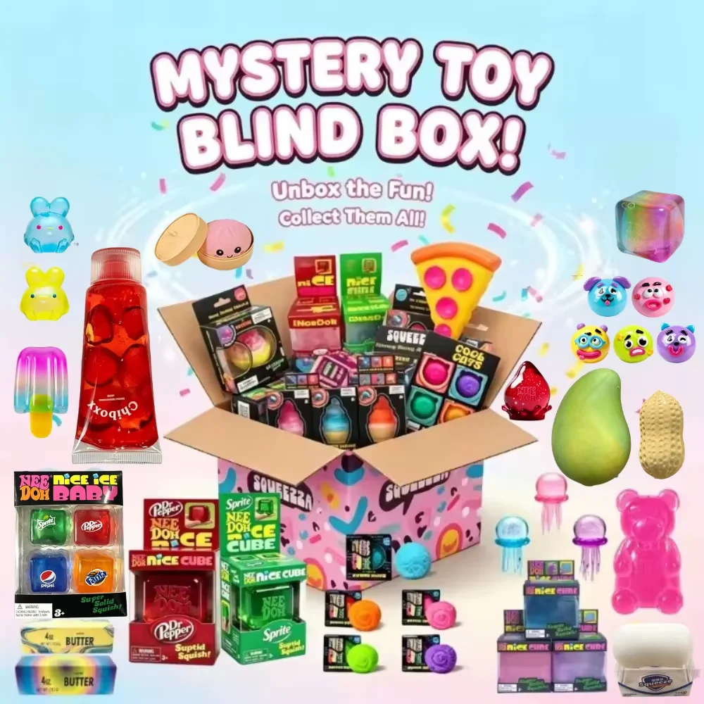 Sensory Squishy Blind Box Seri - đánh giá và giá Mystery Box Blind Bag