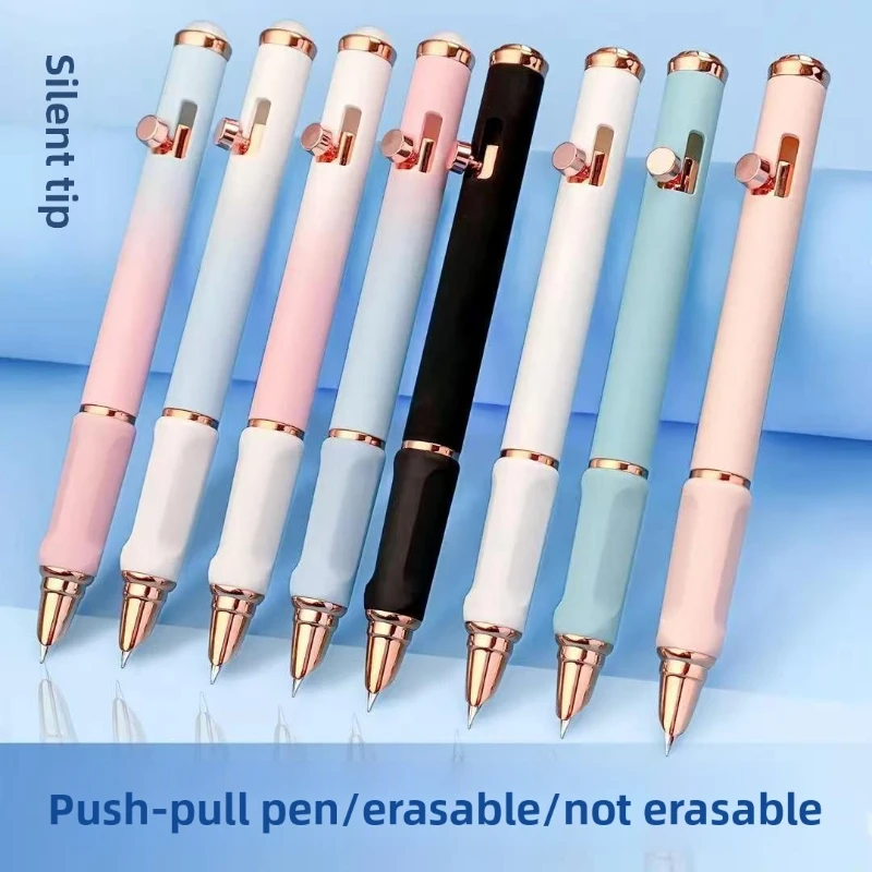 قلم حبر جاف يعمل بالتحميل الجانبي، مكتب الطالب، توقيع الأعمال، استخدام خاص، أداة الكتابة ذات الأطراف الفولاذية #2